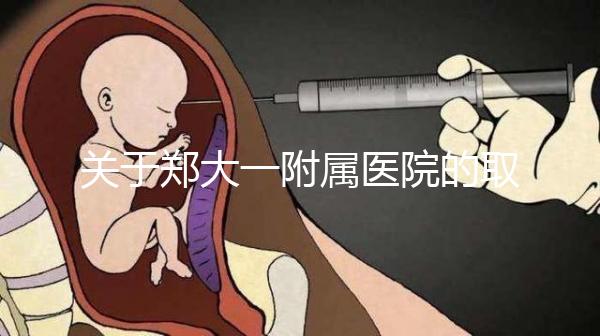 關于鄭大一附屬醫院的取卵流程和住院情況，試管媽媽請收好