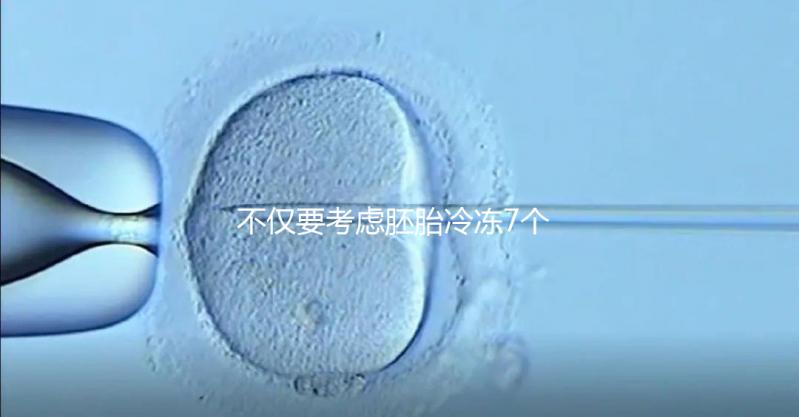 不僅要考慮胚胎冷凍7個月是否可以移植，還要了解受孕率的影響
