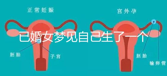 已婚女夢見自己生了一個男孩有預示，是不是胎夢顯而易見