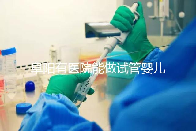 阜陽有醫院能做試管嬰兒嗎，做一次大概要花多少錢？