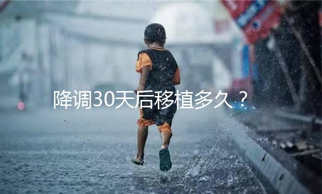 降調30天后移植多久？什么時候可以同房喝酒？